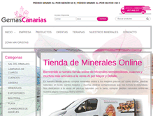Tablet Screenshot of gemascanarias.com